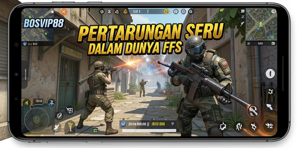 Tampilan gameplay <strong>BOSVIP88</strong> yang intens dan mendebarkan.