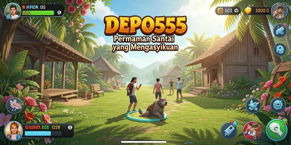 Tampilan menarik dari gameplay DEPO555 yang menyenangkan.