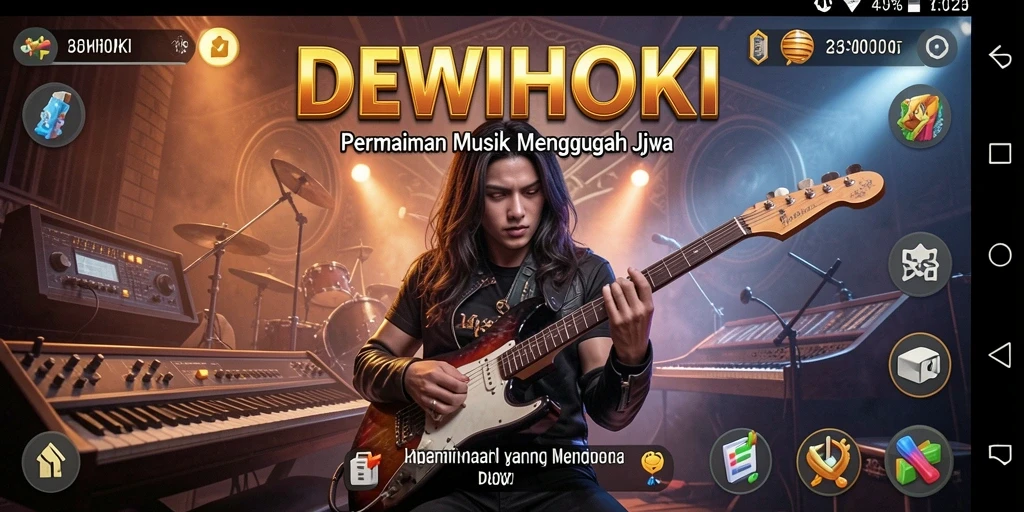 Tampilan gameplay DEWIHOKI yang seru dan menantang.
