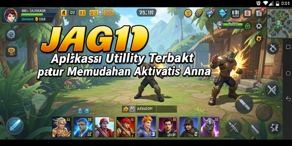 Tampilan antarmuka intuitif dari JAGO11 untuk kemudahan penggunaan.