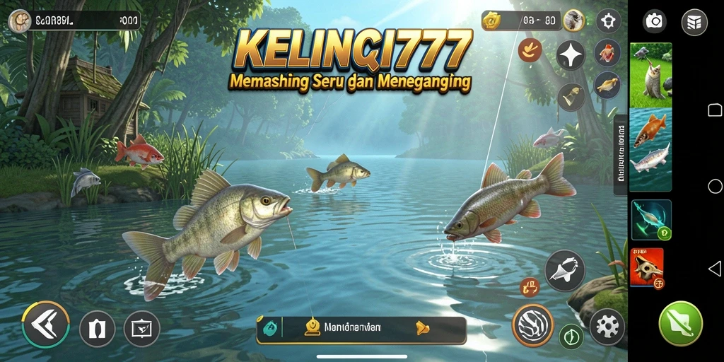 Tangkapan ikan besar dalam permainan KELINCI777.