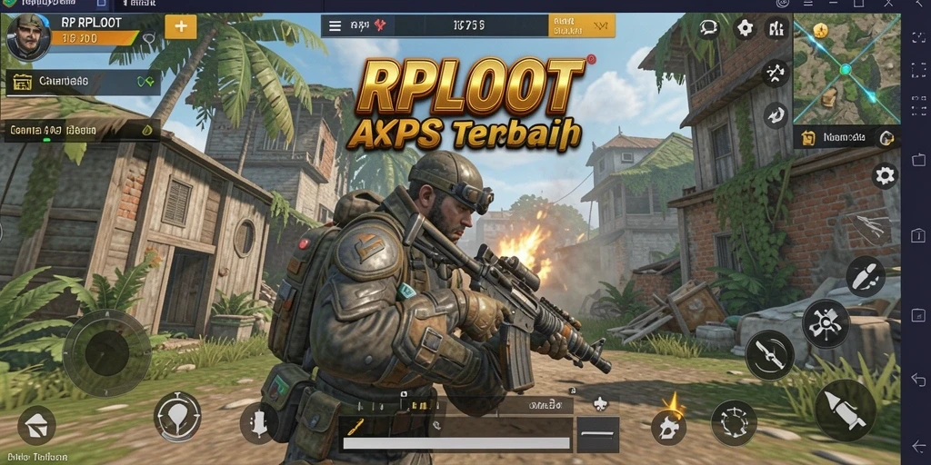 Tampilan menarik gameplay RPLOOT dengan aksi tembak-menembak yang menegangkan.