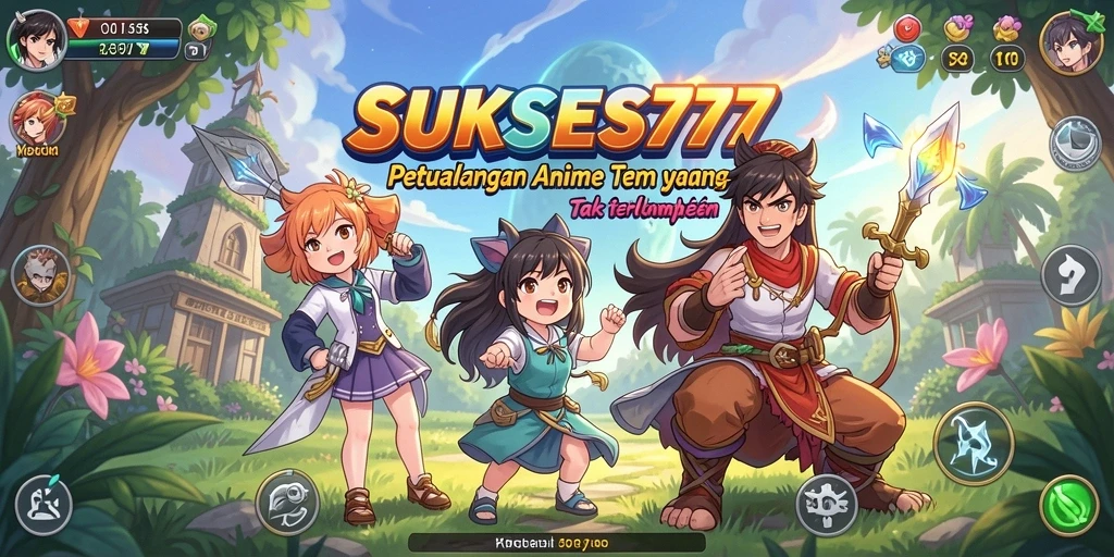 Gameplay seru dan karakter anime yang memukau.